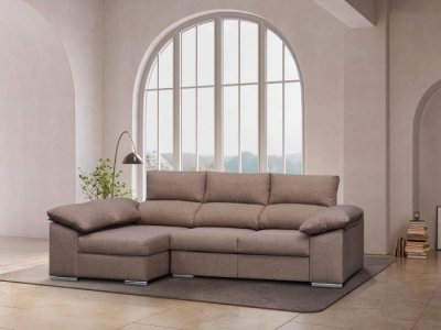 Chaisselongue con brazo arcón modelo VALERY