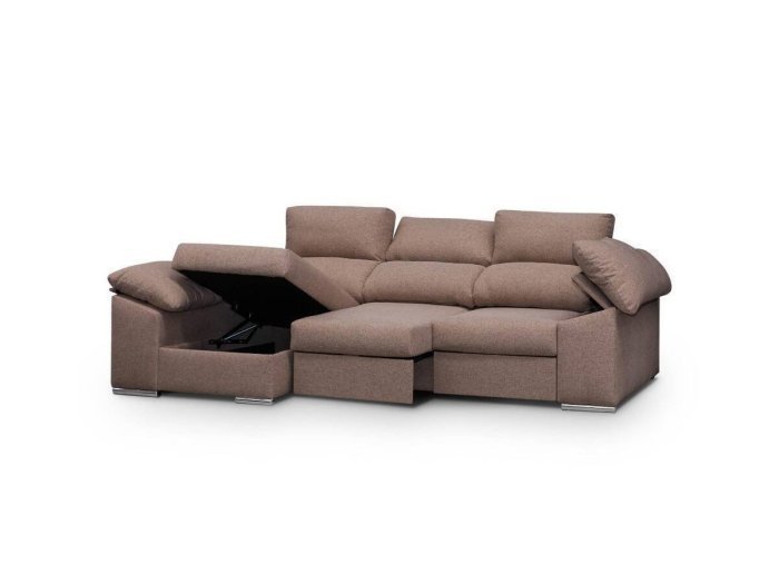 Chaisselongue con brazo arcón modelo...