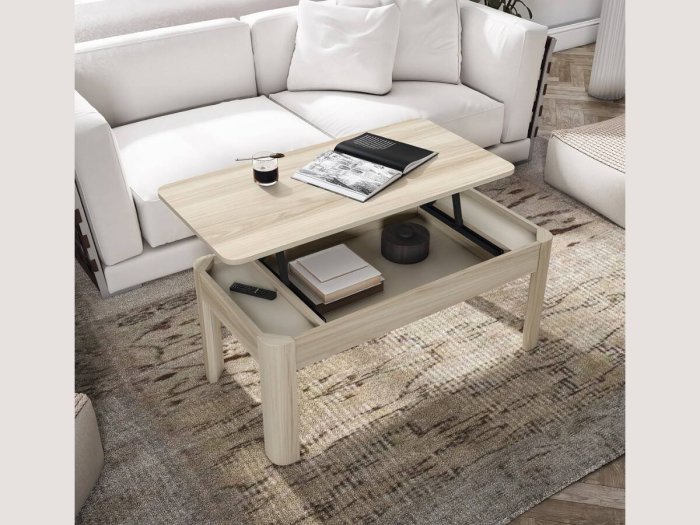 Centro elevable con esquinas...