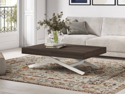 Mesa centro elevable comedor eléctrica modelo HAUSE