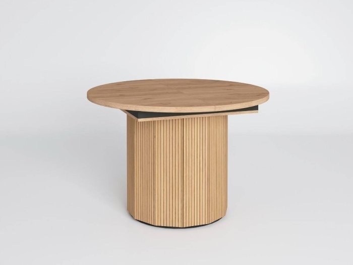 Mesa redonda extensible con pie...