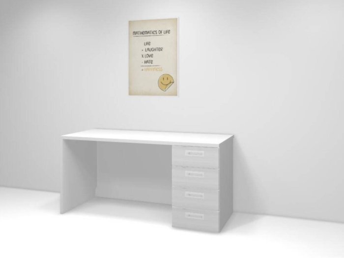 Escritorio con cajonera a medida...