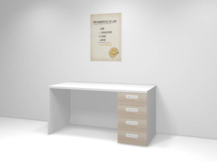 Escritorio con cajonera a medida...