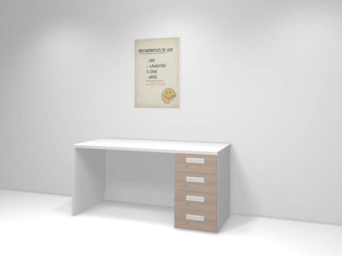 Escritorio con cajonera a medida...