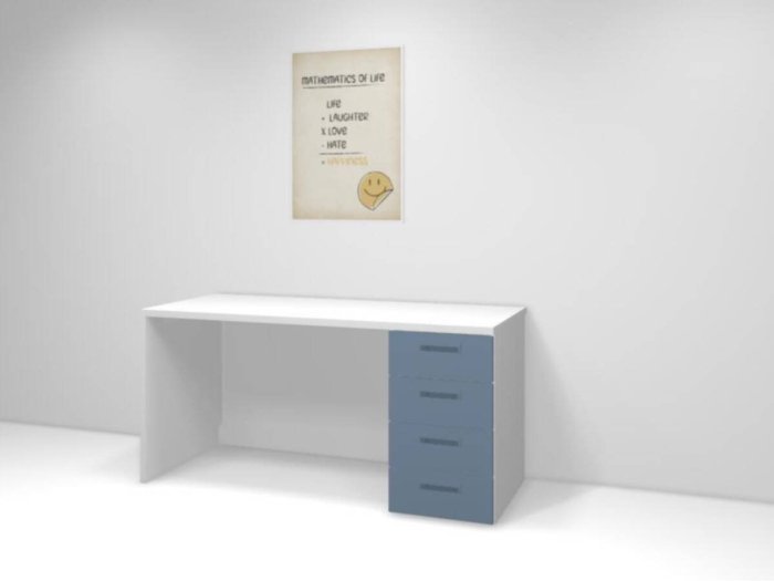 Escritorio con cajonera a medida...