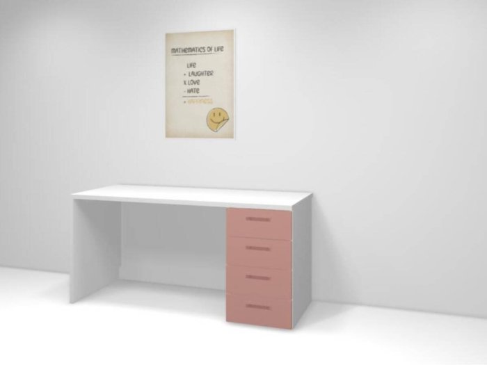 Escritorio con cajonera a medida...