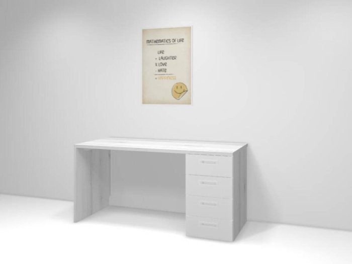 Escritorio con cajonera a medida...