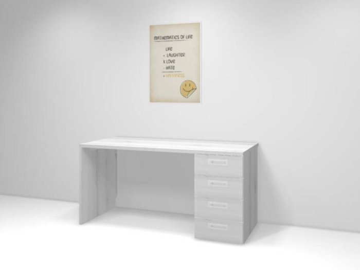 Escritorio con cajonera a medida...