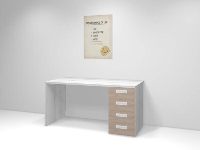 Escritorio con cajonera a medida...