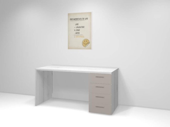 Escritorio con cajonera a medida...