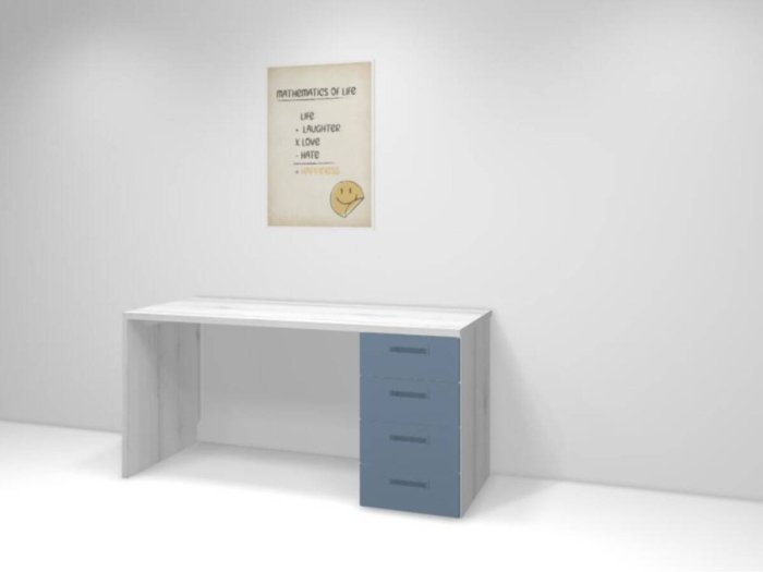 Escritorio con cajonera a medida...