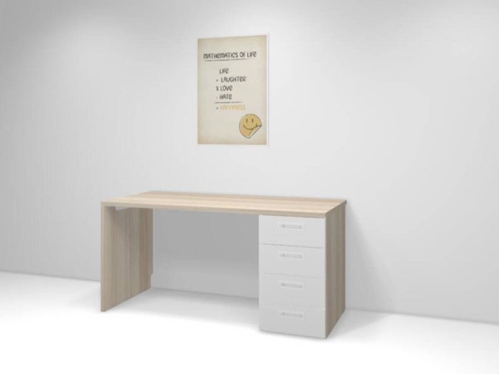 Escritorio con cajonera a medida...