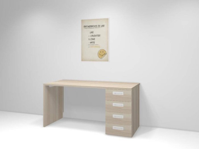 Escritorio con cajonera a medida...