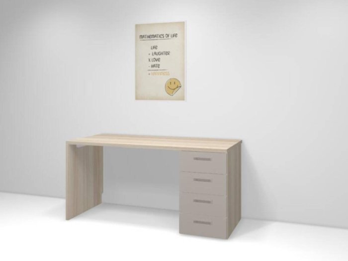 Escritorio con cajonera a medida...