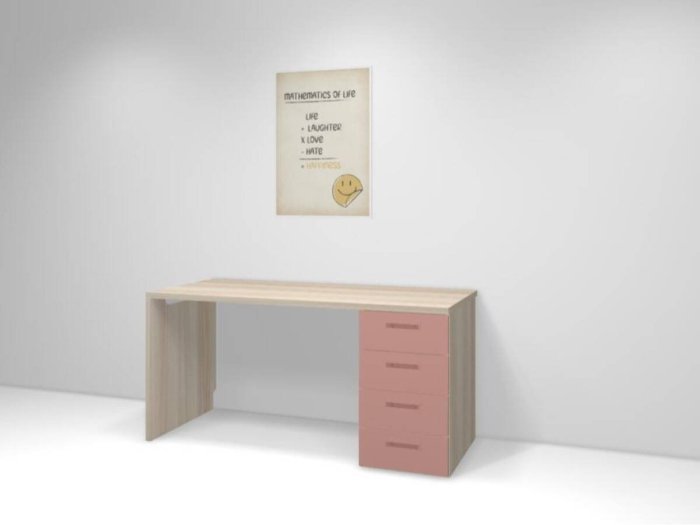 Escritorio con cajonera a medida...