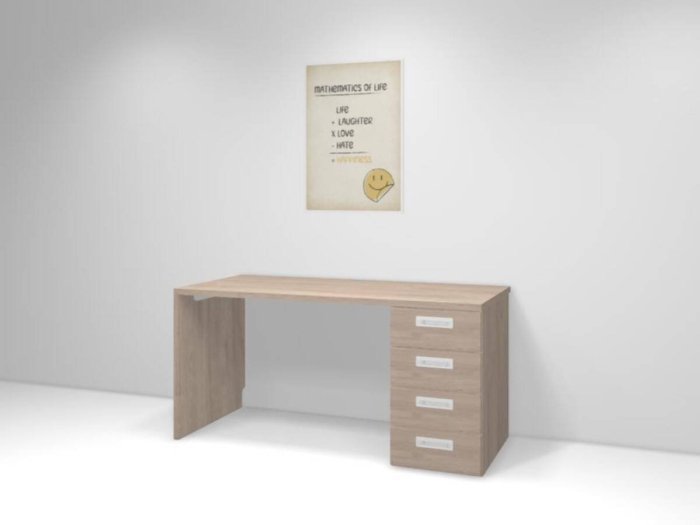 Escritorio con cajonera a medida...