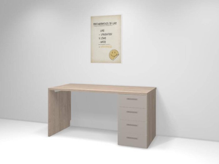 Escritorio con cajonera a medida...