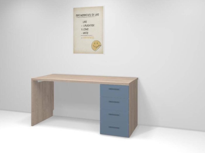 Escritorio con cajonera a medida...