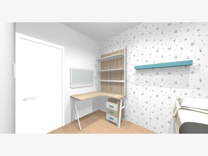 Diseño habitación juvenil...