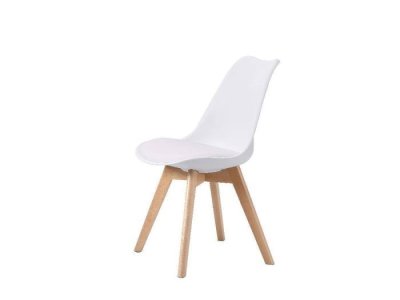 Silla de comedor modelo MILANO blanca