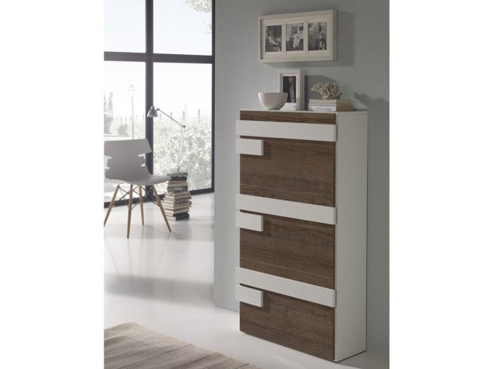 Zapatero 3 puertas Franjas