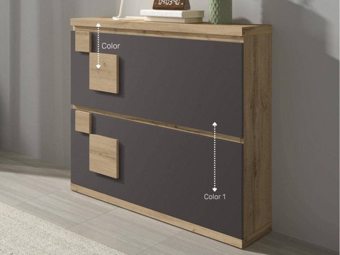 Zapatero 2 puertas Stolcolm