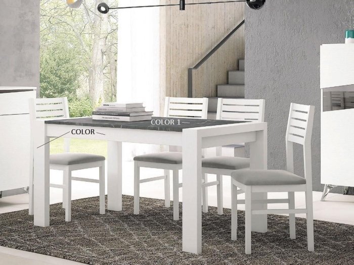 Mesa extensible Gato de 122 cm