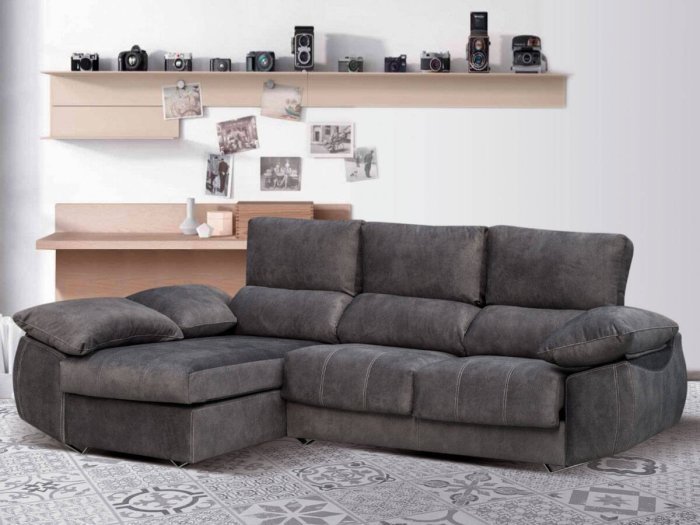 Sofá chaisselongue Sol con...