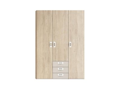 Armario 3 puertas cajones Pen Star