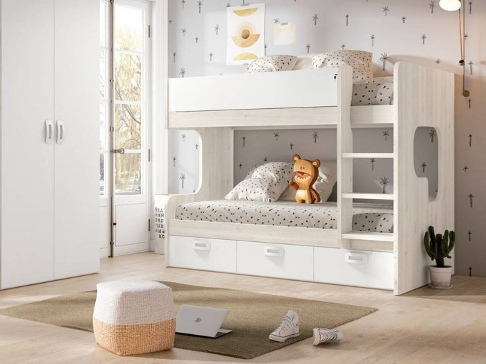 Litera 3 cajones Volga Star...