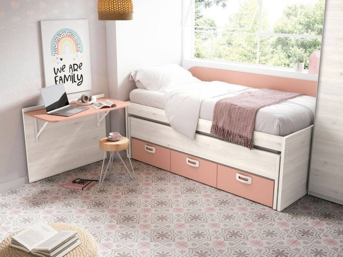 Escritorio juvenil plegable modelo...