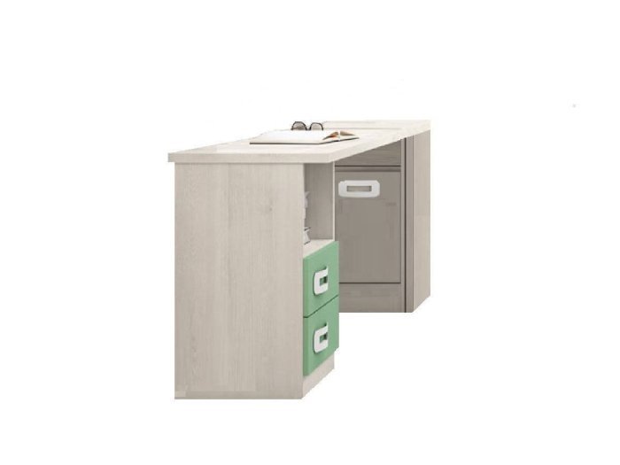 Mesa de estudio con arcón Bon