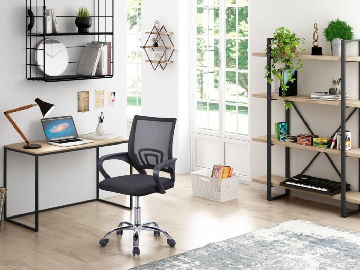 Sillón de oficina Design negro 2