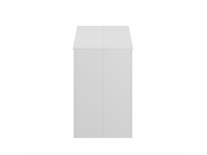 Mesa tipo consola blanca convertible Dina