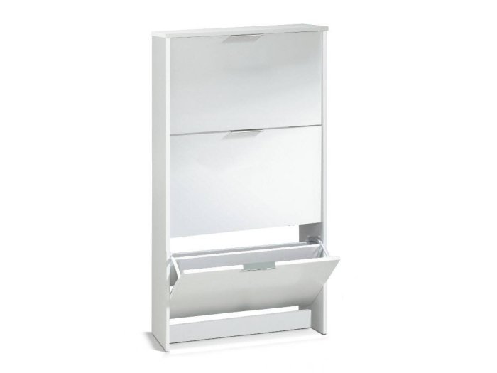 Armario zapatero 3 puertas modelo ICARUS blanco