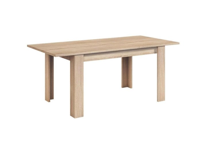 Mesa extensible Torra en roble sierra