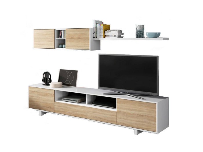 Mueble de salón espacios reducidos Bogo