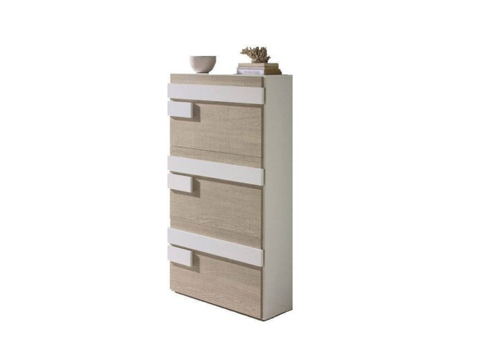 Zapatero 3 puertas Franjas