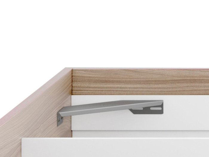 Bañera cama Vetro con cajones laterales roble