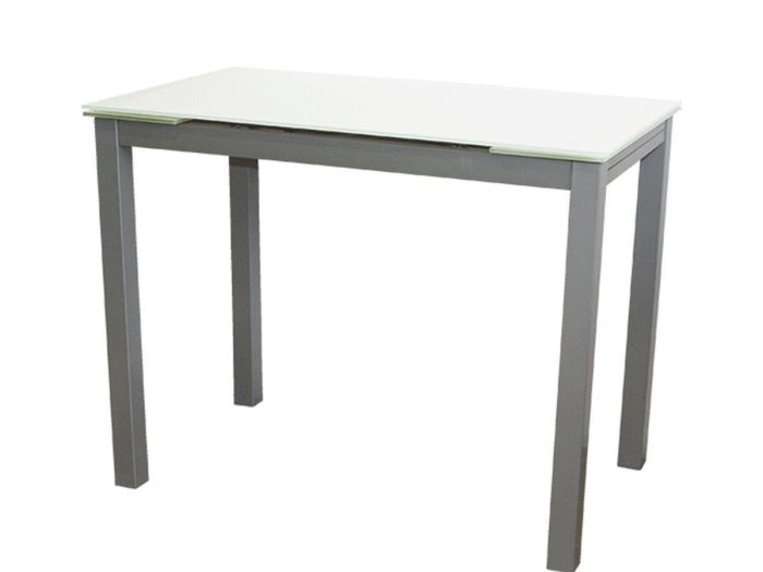 Mesa de cocina extensible Samuel color blanco