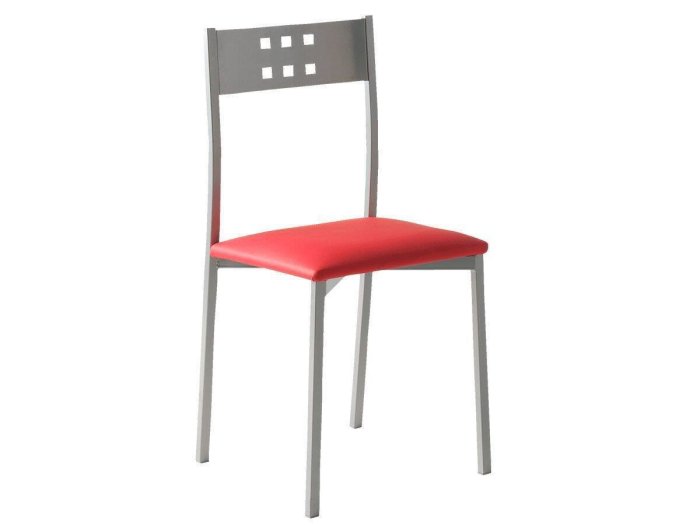 Silla cocina Aris con respaldo de cuadrados