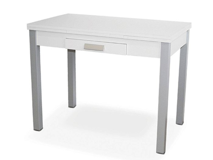 Mesa con alas laterales Burgos blanca 2