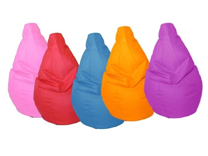 Pouff Pera polipiel en diferentes colores