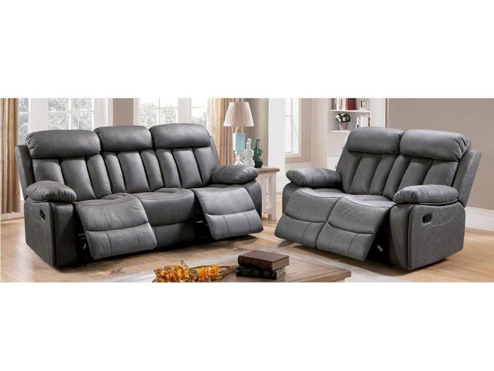 Sofá de 3 plazas con 2 relax Sky