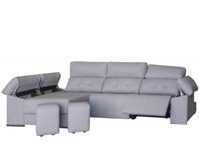 Chaiselongue Clara con 2 relax eléctricos