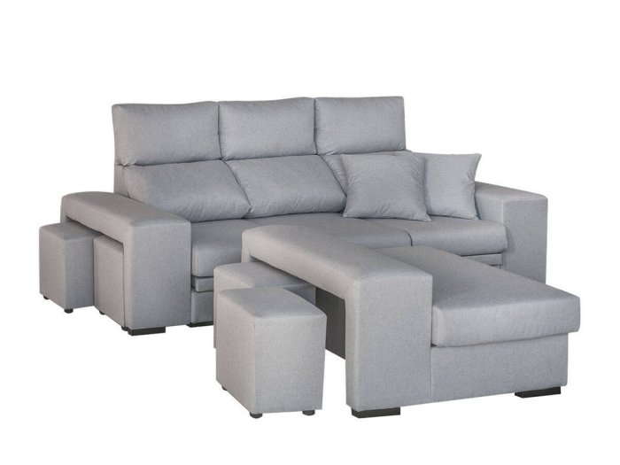 Sofá chaise-longue partida Ágata 2