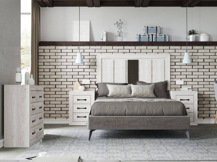 Cabezal de cama Portus