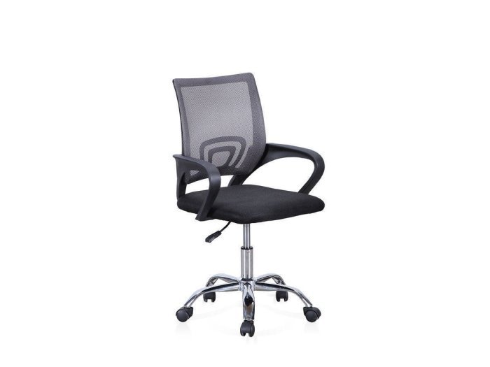 Sillón de oficina Design negro-gris