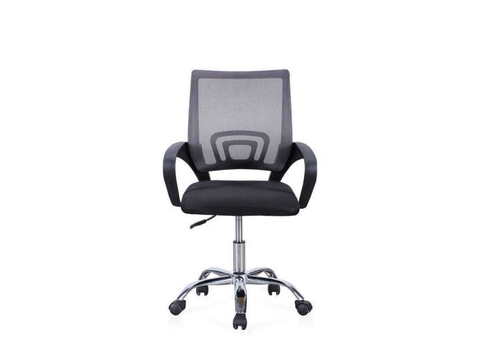 Sillón de oficina Design negro-gris