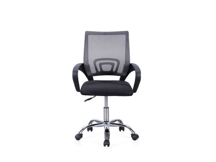 Sillón de oficina Design negro-gris
